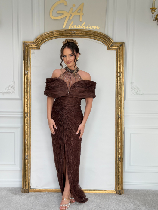Rochie Esina Brown [4]