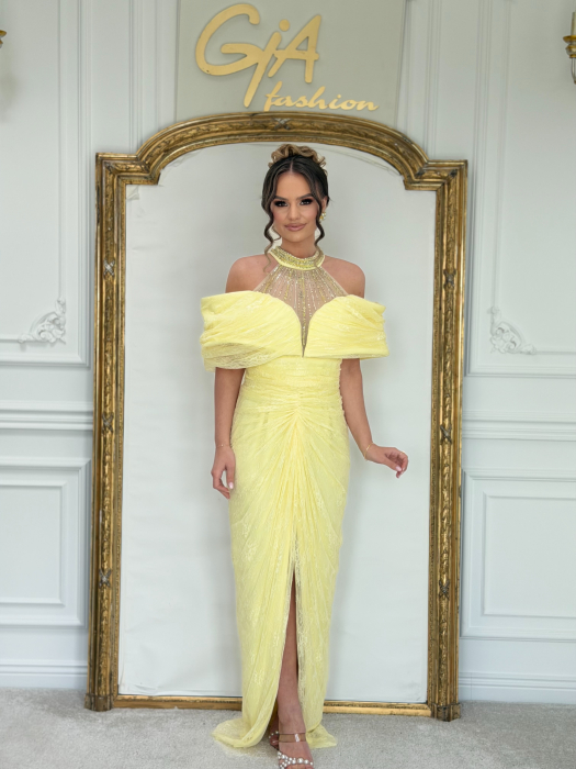 Rochie Esina Yellow [3]