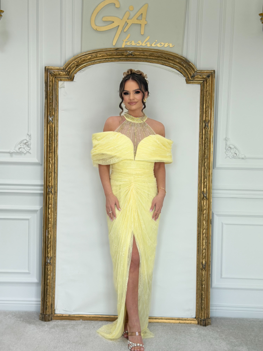 Rochie Esina Yellow [5]