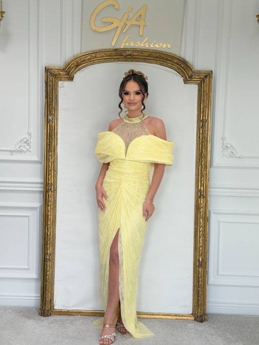 Rochie Esina Yellow [2]