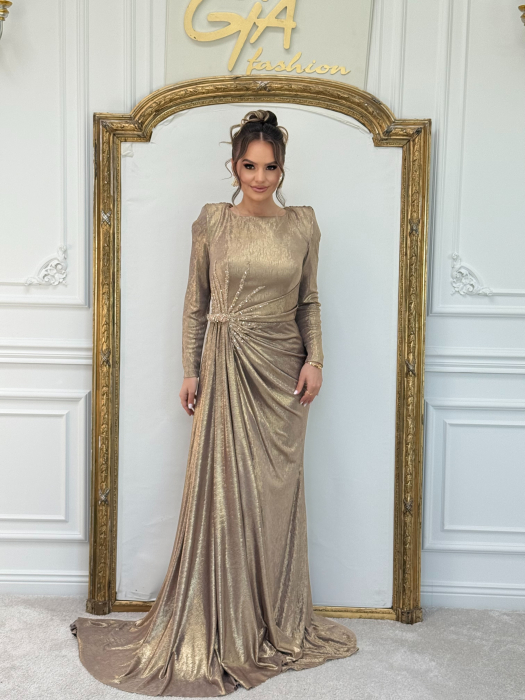 Rochie Etellia Gold [13]