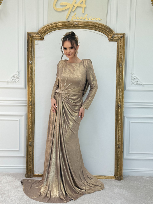 Rochie Etellia Gold [2]