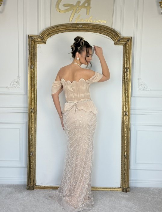 Rochie Etera Beige [6]
