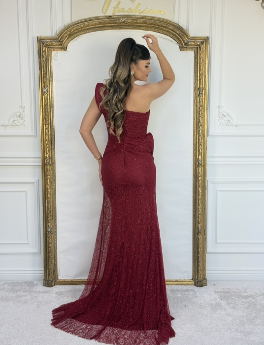 Rochie Eteria Bordo [5]