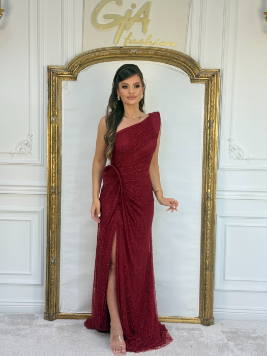 Rochie Eteria Bordo [3]
