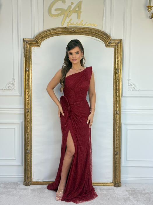 Rochie Eteria Bordo [4]