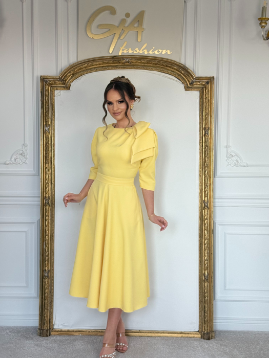 Rochie Etessia Yellow [8]