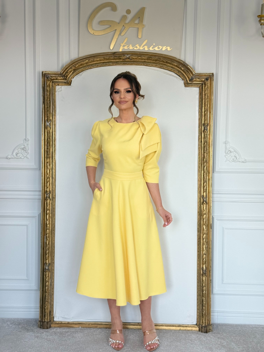 Rochie Etessia Yellow [6]