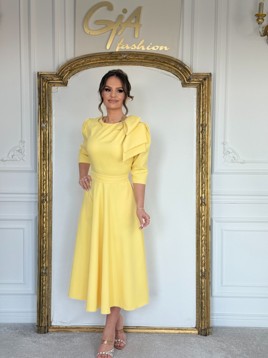 Rochie Etessia Yellow [3]
