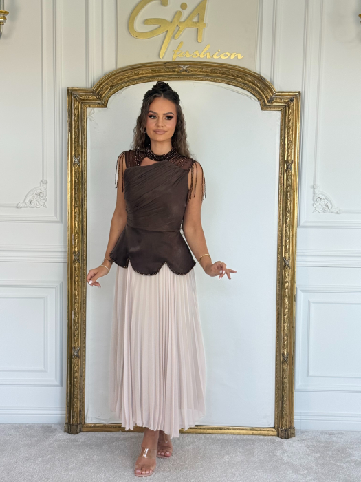 Rochie Evallia Brown [3]