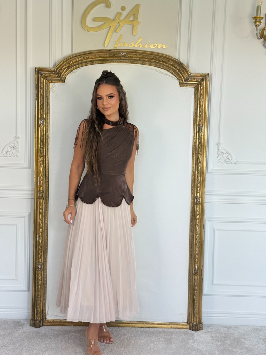 Rochie Evallia Brown [7]