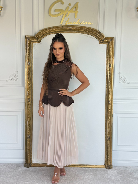 Rochie Evallia Brown [5]