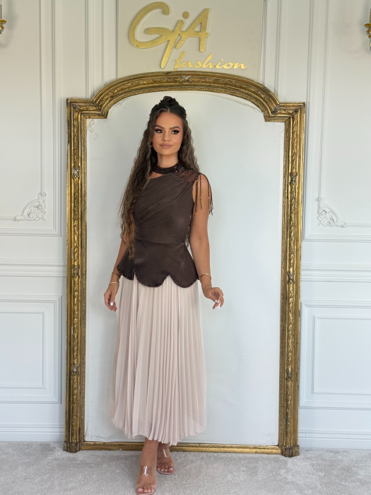 Rochie Evallia Brown [6]