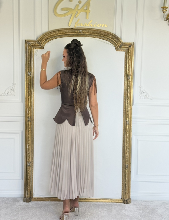 Rochie Evallia Brown [8]