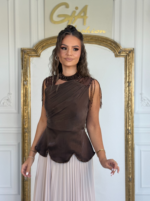Rochie Evallia Brown [4]