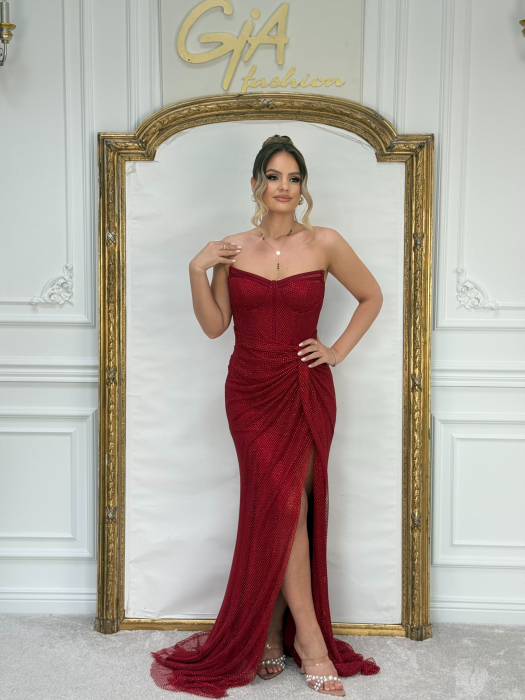 Rochie Evallia Red [6]