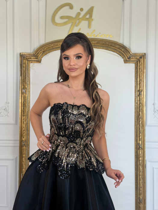 Rochie Evellia Black [2]
