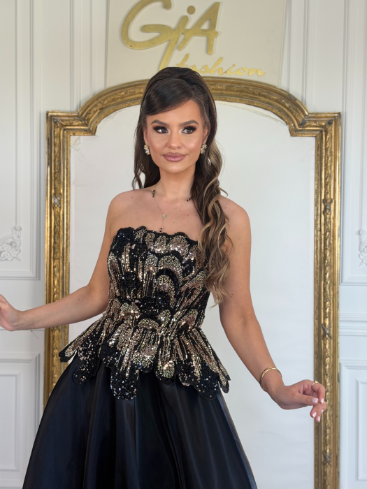Rochie Evellia Black [4]