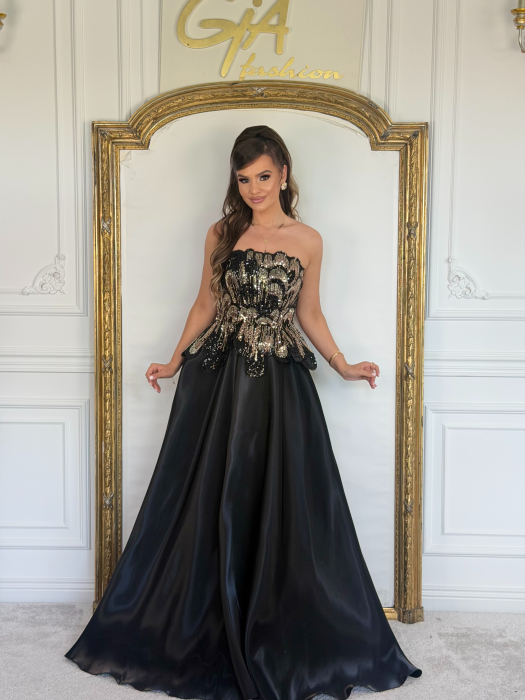 Rochie Evellia Black [3]