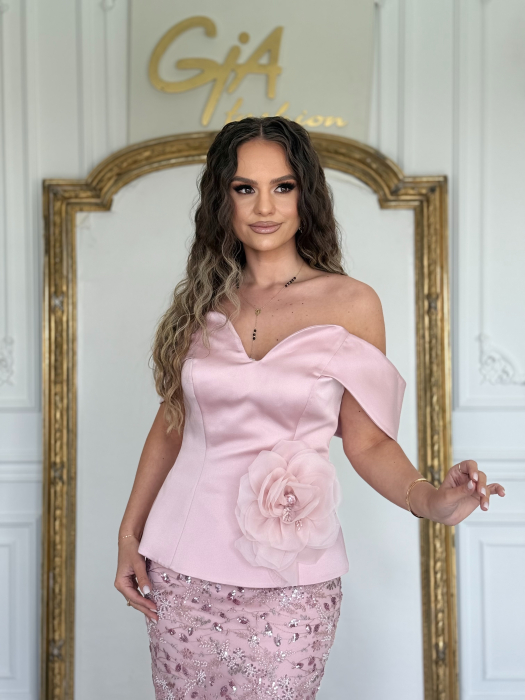 Rochie Evellia Pink [2]