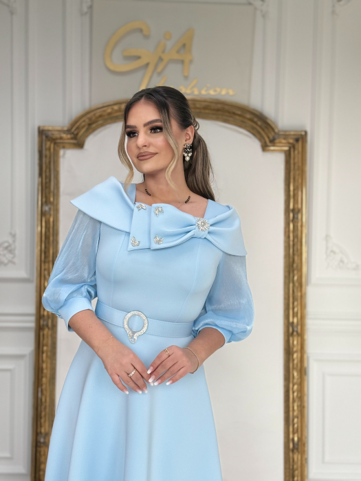 Rochie Evelly Babyblue [4]