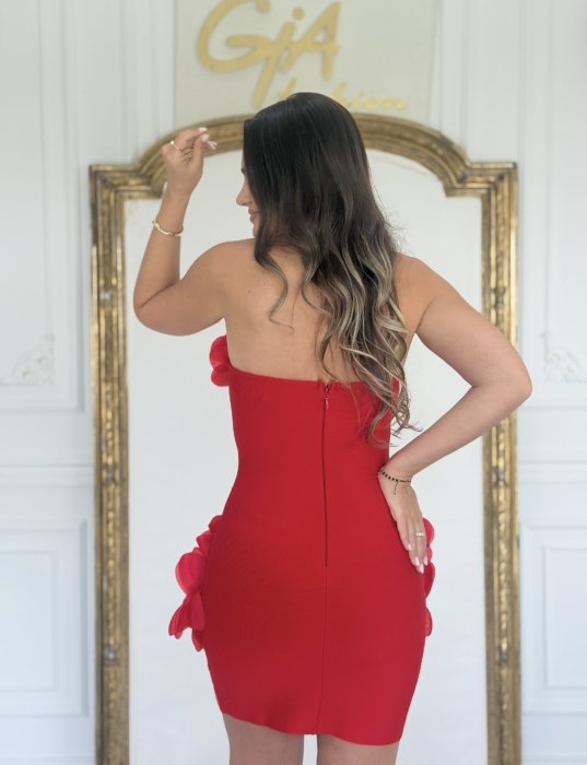Rochie Evera Red [7]