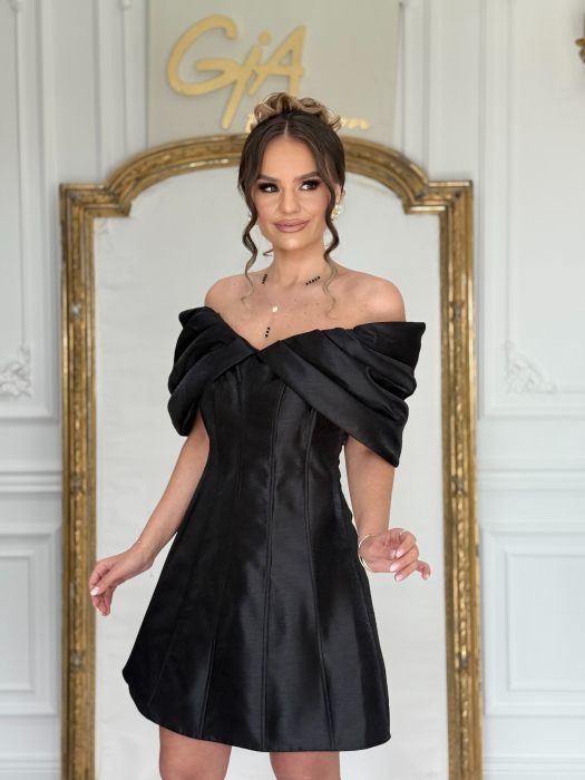 Rochie Evezia Black [3]