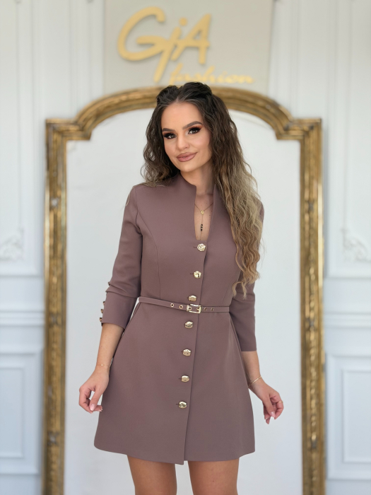 Rochie Evilla Brown [5]