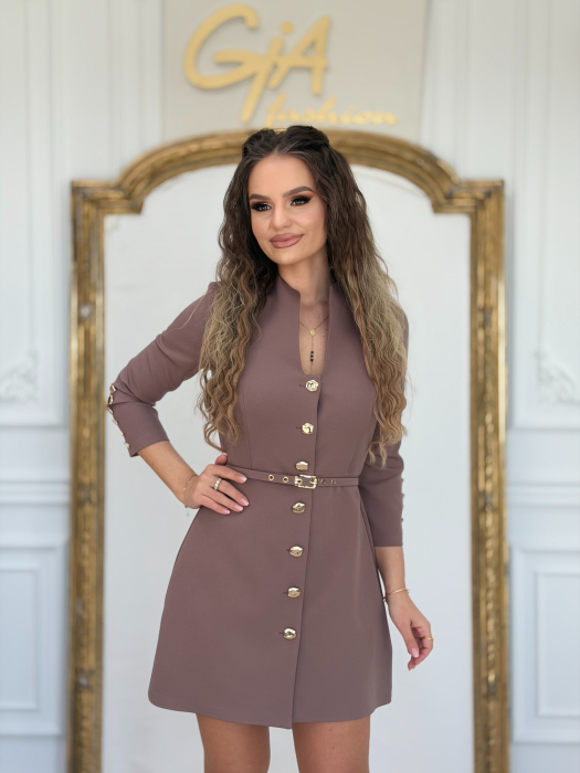 Rochie Evilla Brown [2]