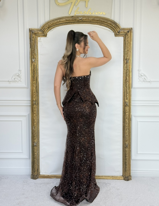 Rochie Ezella Brown [7]