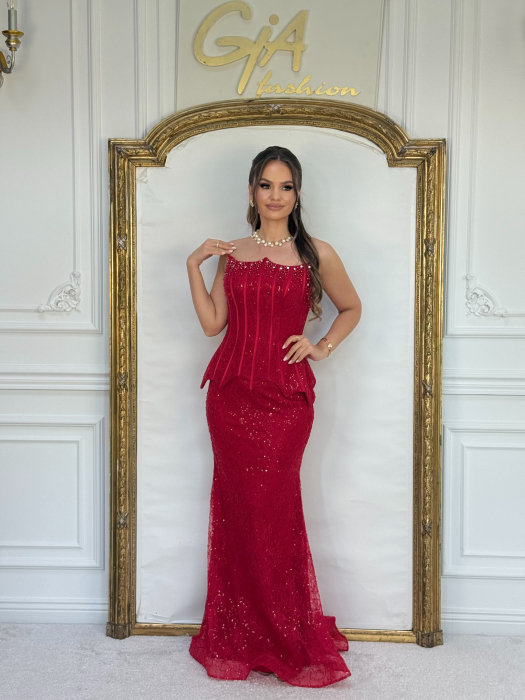 Rochie Ezella Red [5]