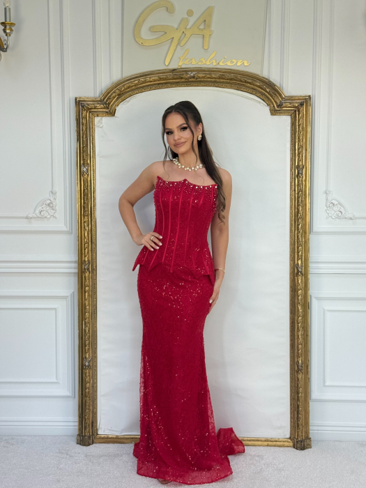 Rochie Ezella Red [6]