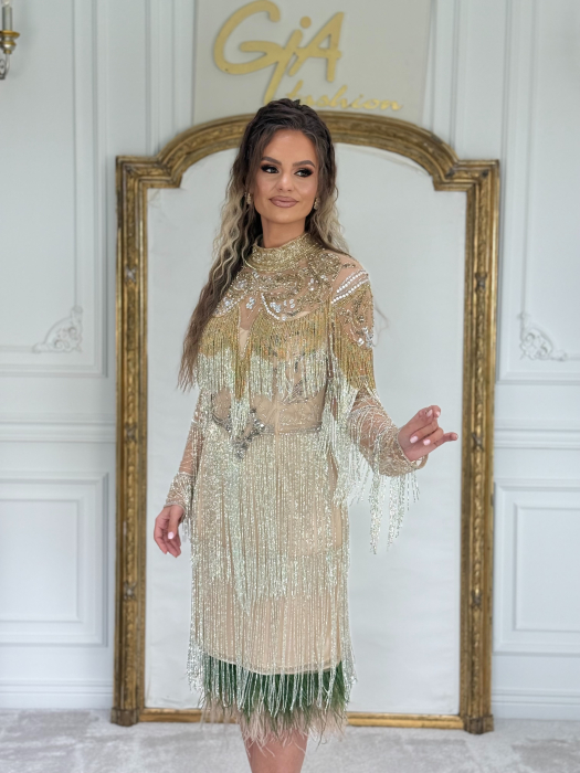 Rochie Ezellia Gold [8]
