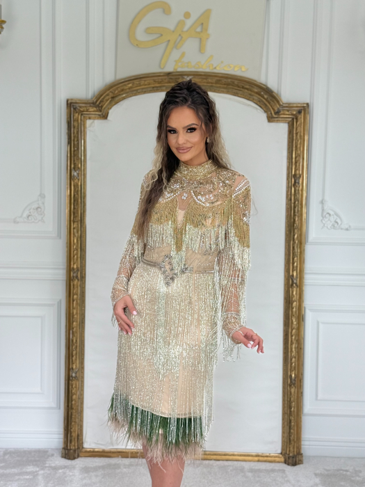 Rochie Ezellia Gold [6]