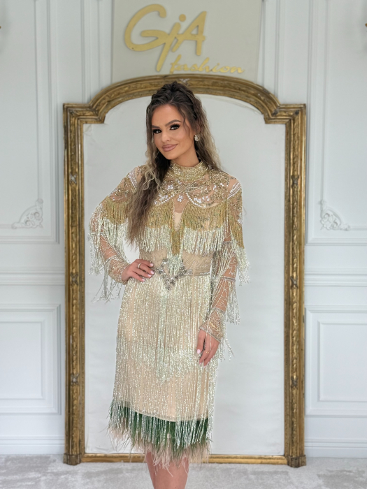 Rochie Ezellia Gold [3]
