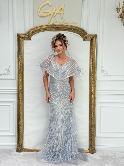 Rochie Ezeria Grey [3]