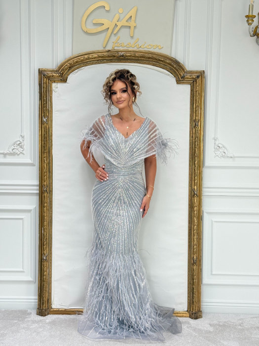 Rochie Ezeria Grey [5]
