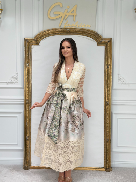 Rochie Falleza Beige [8]