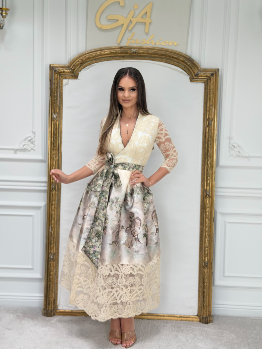 Rochie Falleza Beige [6]