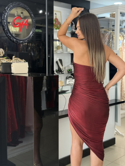 Rochie Felleza Bordo [6]