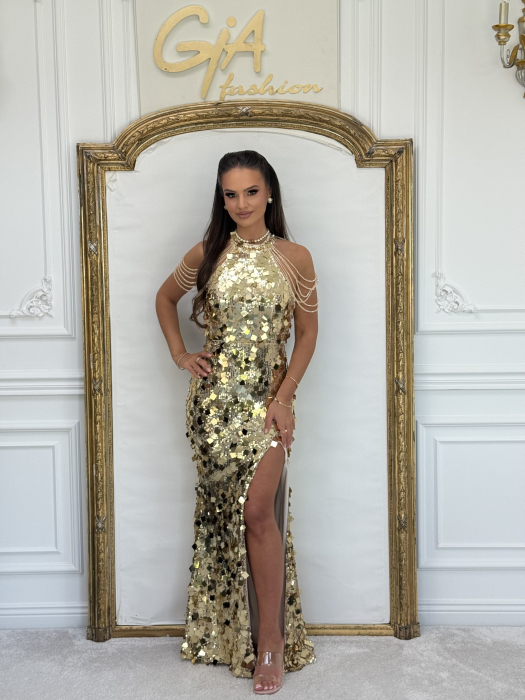 Rochie Ferellia Gold [5]
