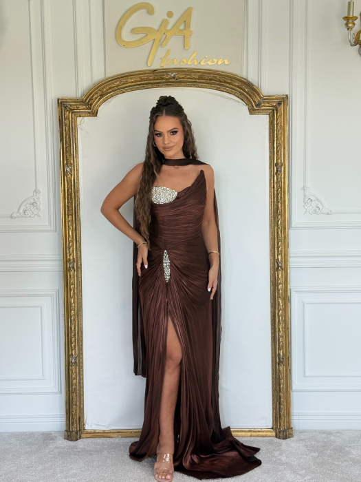 Rochie Fezany Brown [5]