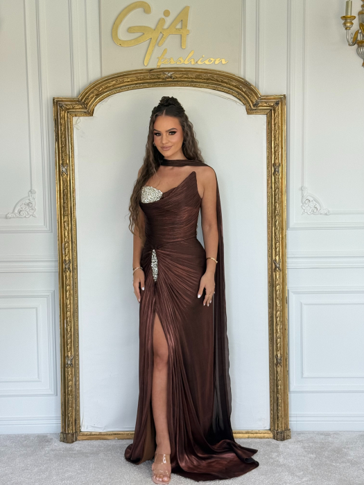 Rochie Fezany Brown [4]