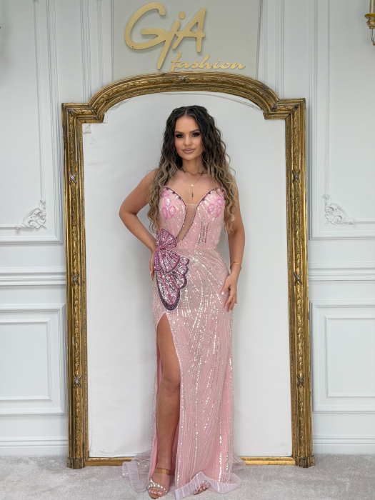 Rochie Flowery Pink [6]