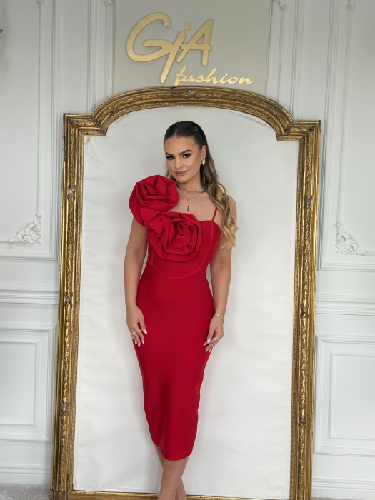Rochie Gallia Red [4]