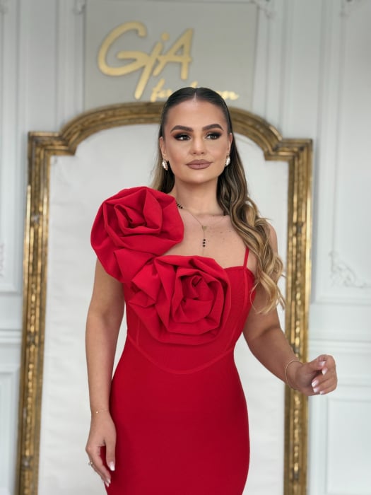 Rochie Gallia Red [5]