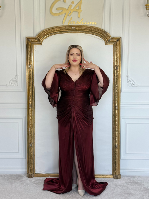 Rochie Gelly Bordo [4]
