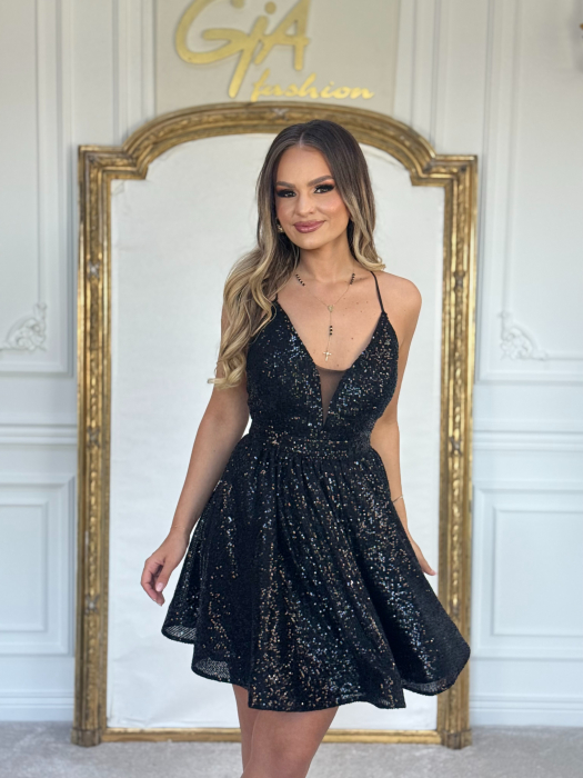 Rochie Glamour Black [5]