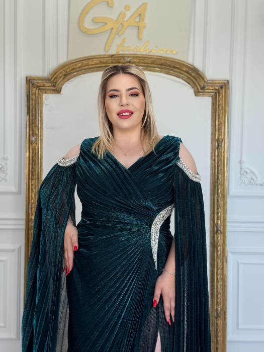 Rochie Glamy Turcoaz [2]