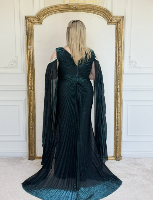 Rochie Glamy Turcoaz [4]